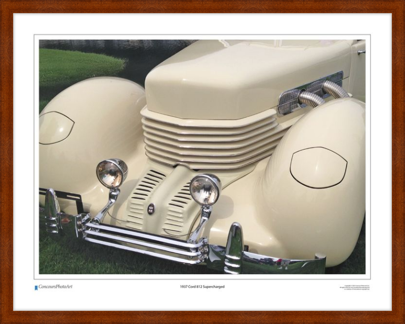1937 Cord 812 Supercharged / CPA309A / Color Image