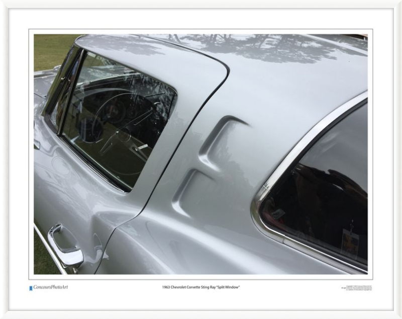 1963 Chevrolet Corvette Sting Ray "Split Window" / CPA301A / Color Image