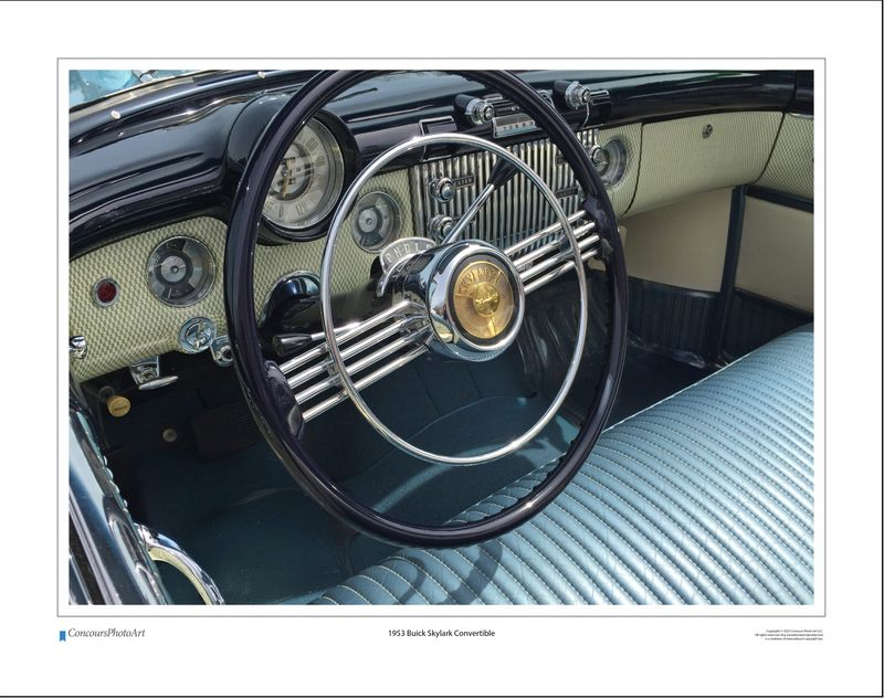 1953 Buick Skylark Convertible / CPA606A / Color Image