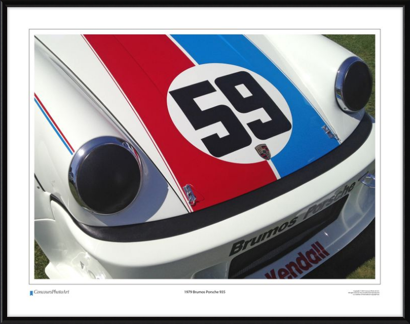 1979 Brumos Porsche 935 / CPA401A / Color Image