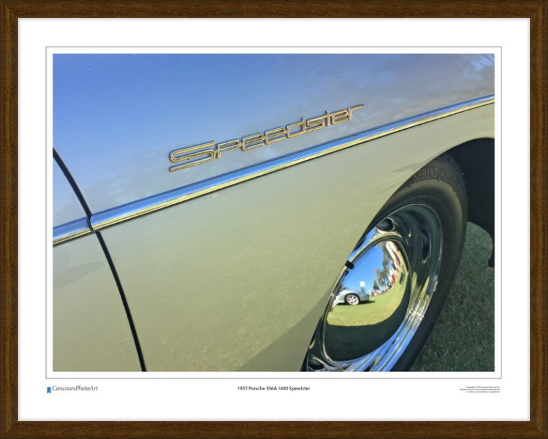 1957 Porsche 356A 1600 Speedster / CPA210A / Color Image