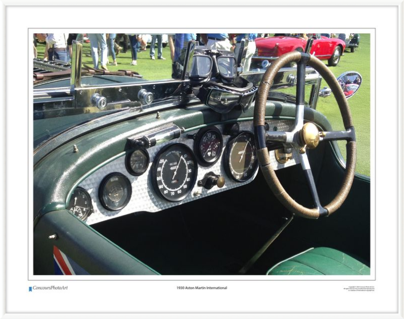 1930 Aston Martin International / CPA602A / Color Image