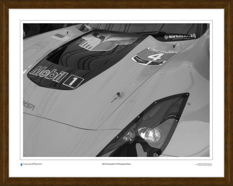 2014 Corvette C7.R Factory Team / CPA403B / Black and White