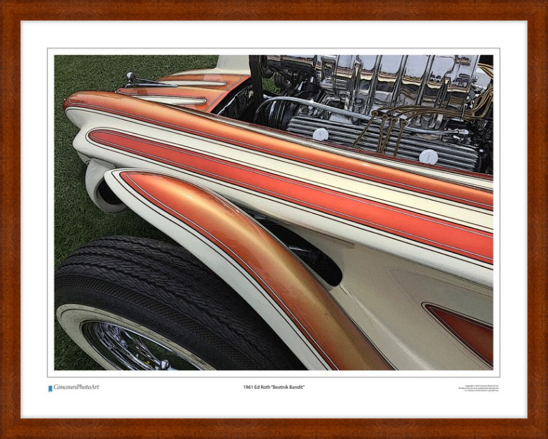 1961 Ed Roth "Beatnik Bandit" / CPA505C / Stylized Image