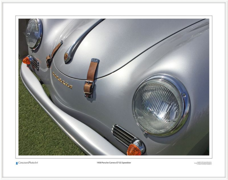 1958 Porsche Carrera GT GS Speedster / CPA203A / Color Image