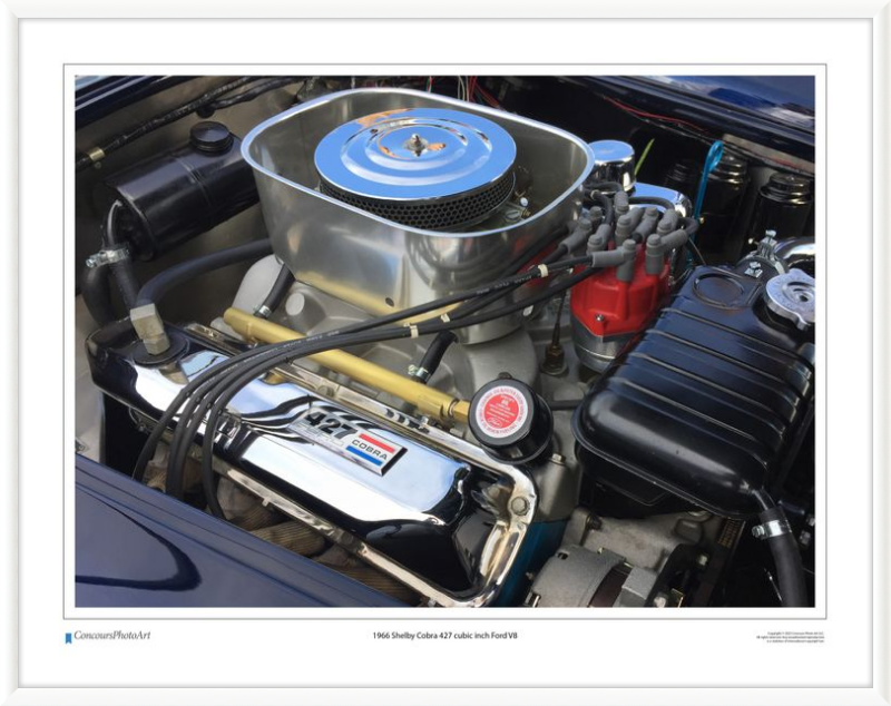 1966 Shelby Cobra 427 cubic inch Ford V8 / CPA711A / Color Image
