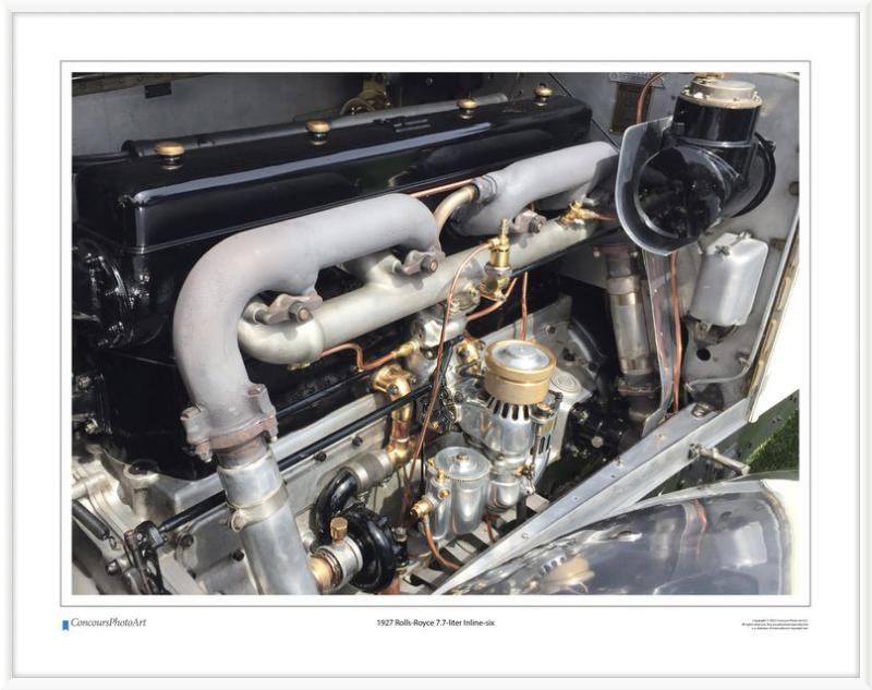 1927 Rolls-Royce 7.7-liter Inline-six / CPA702A / Color Image