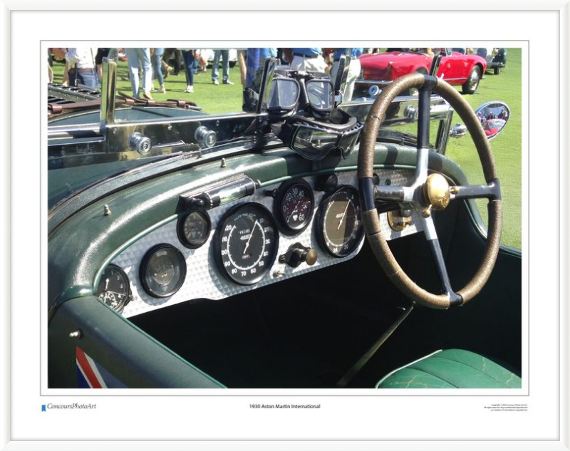1930 Aston Martin International / CPA602A / Color Image