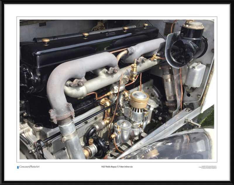 1927 Rolls-Royce 7.7-liter Inline-six / CPA702A / Color Image