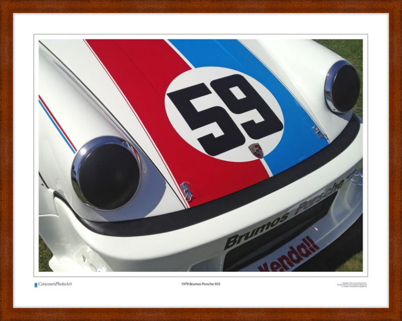 1979 Brumos Porsche 935 / CPA401A / Color Image