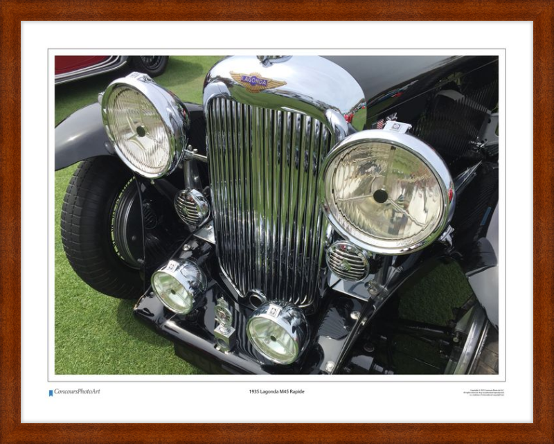 1935 Lagonda M45 Rapide / CPA104A / Color Image
