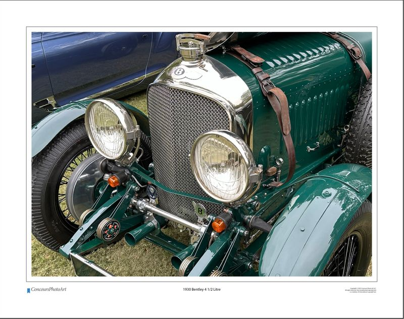 1930 Bentley 4 1/2 Litre / CPA113A / Color Image