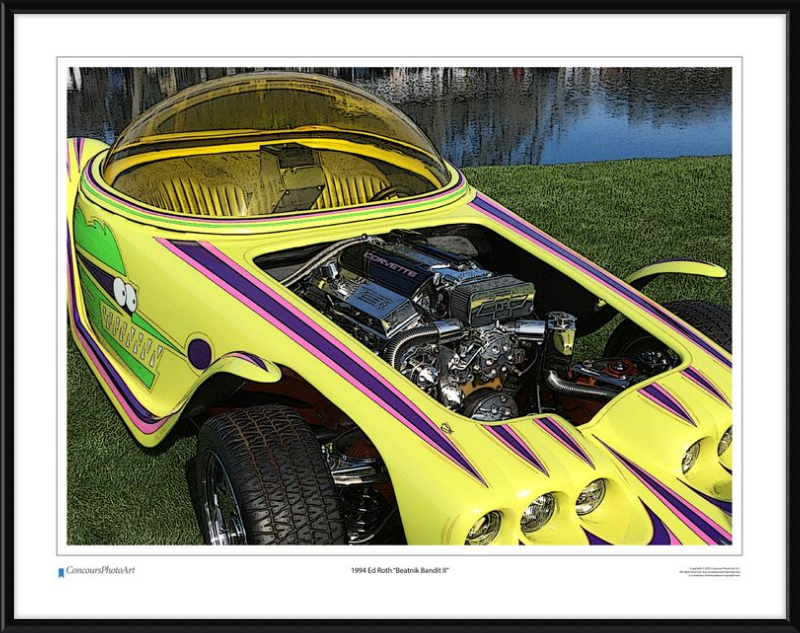 1994 Ed Roth "Beatnik Bandit II" / CPA507C / Stylized Image