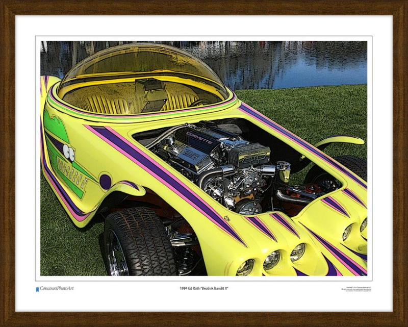 1994 Ed Roth "Beatnik Bandit II" / CPA507C / Stylized Image