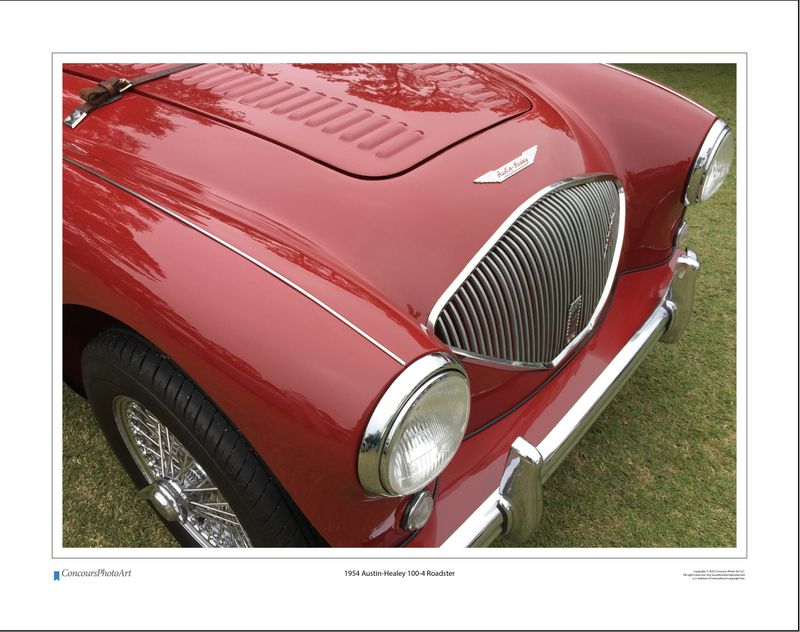 1954 Austin-Healey 100-4 / CPA112A / Color Image