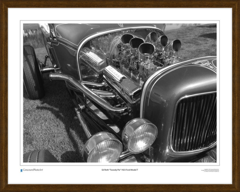 1962 Ed Roth "Tweedy Pie" / CPA506B / Black and White