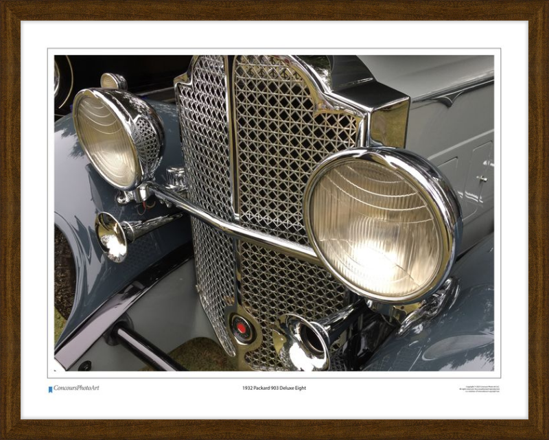 1932 Packard 903 Deluxe Eight / CPA312A / Color Image