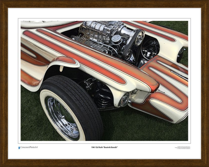 1961 Ed Roth "Beatnik Bandit" / CPA511C / Stylized Image