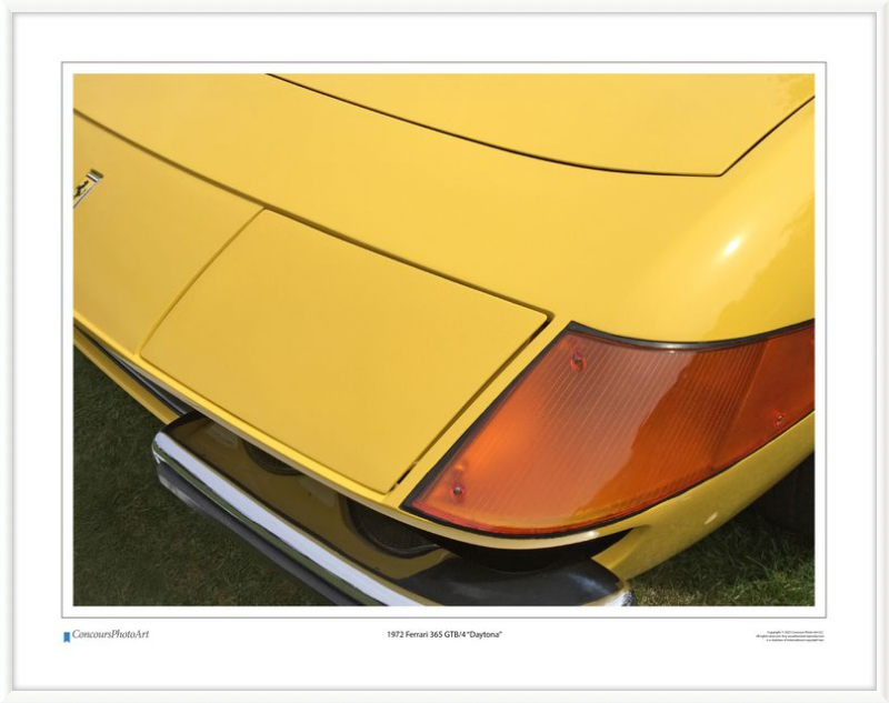 1972 Ferrari 365 GTB/4 “Daytona” / CPA205A / Color Image