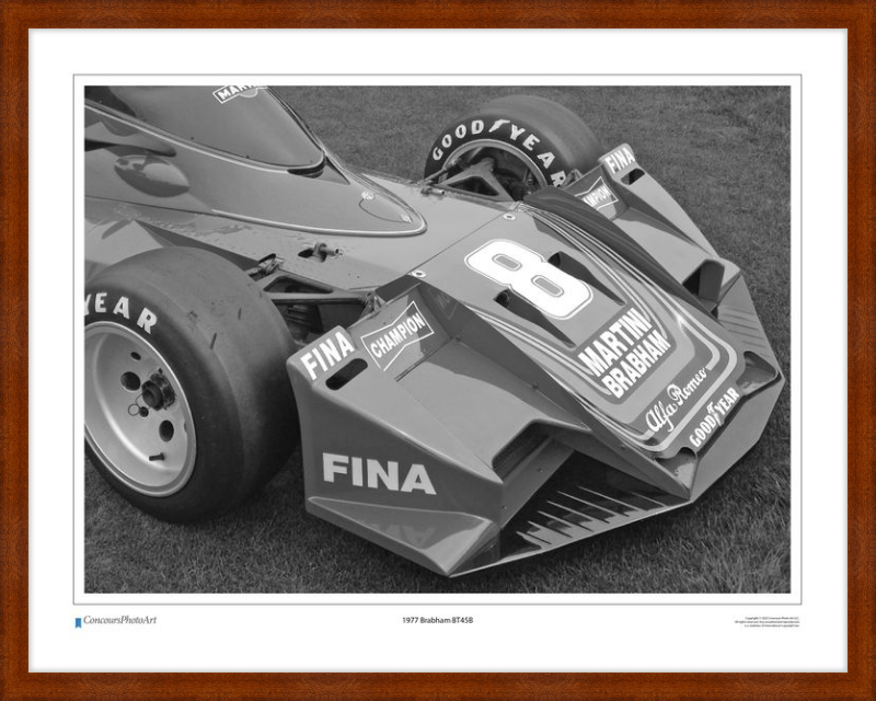 1977 Brabham BT45B / CPA412B / Black and White