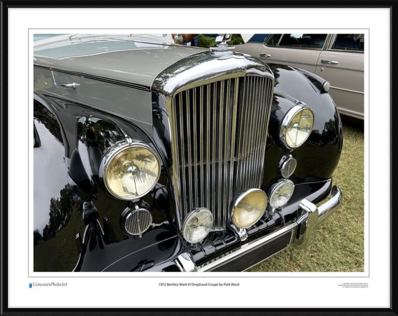 1952 Bentley Mark VI Drophead Coupe by Park Ward / CPA114A / Color Image