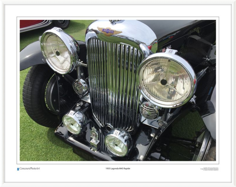 1935 Lagonda M45 Rapide / CPA104A / Color Image