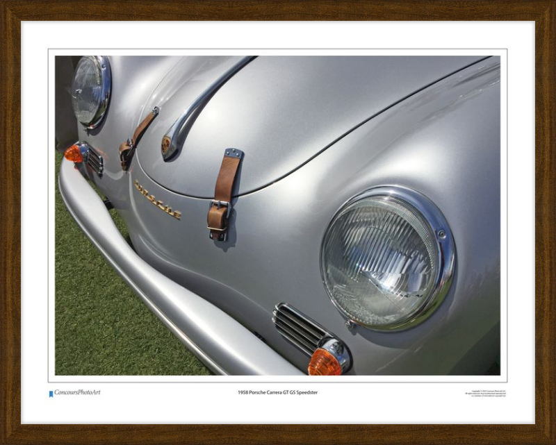 1958 Porsche Carrera GT GS Speedster / CPA203A / Color Image