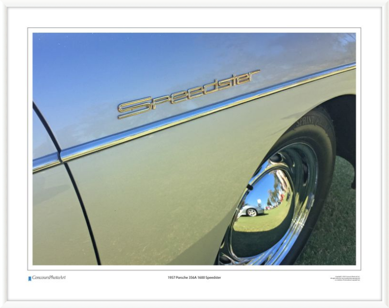 1957 Porsche 356A 1600 Speedster / CPA210A / Color Image