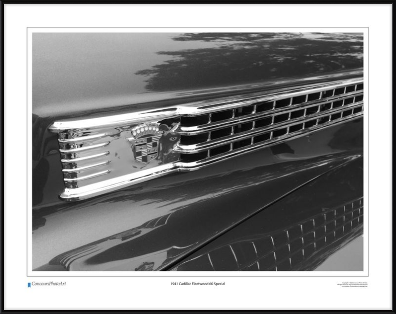 1941 Cadillac Fleetwood 60 Special / CPA305B / Black and White