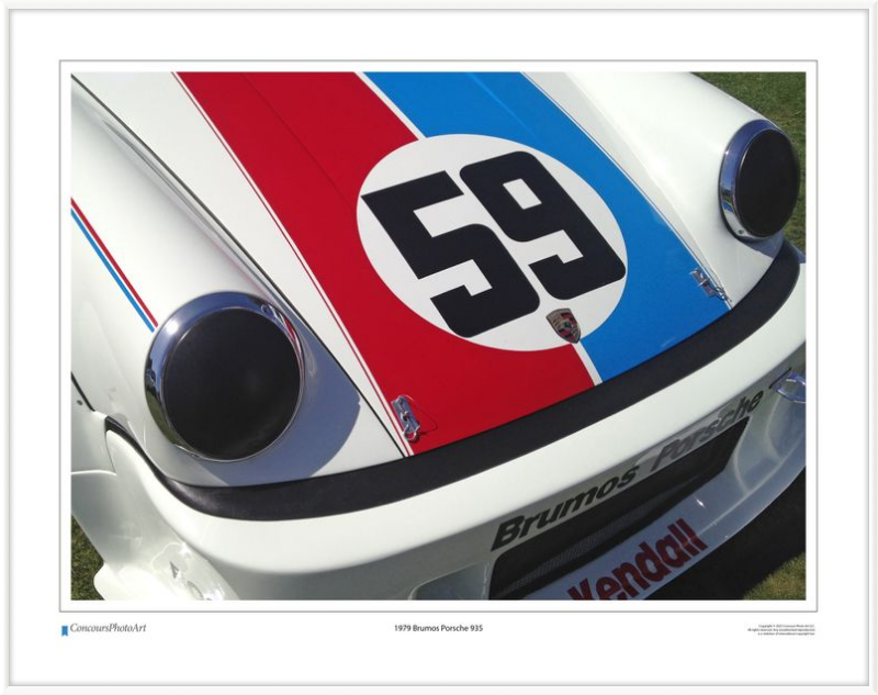 1979 Brumos Porsche 935 / CPA401A / Color Image