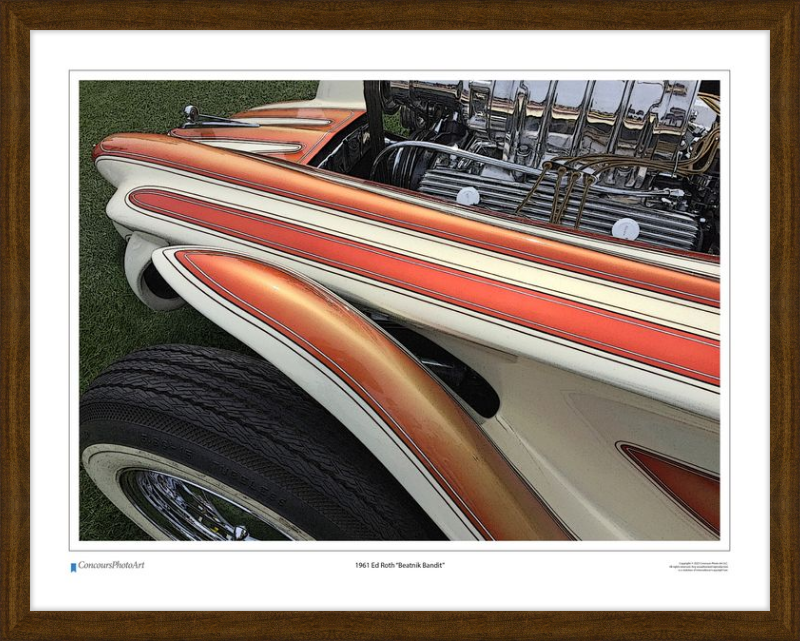 1961 Ed Roth "Beatnik Bandit" / CPA505C / Stylized Image