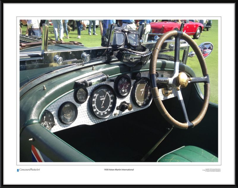 1930 Aston Martin International / CPA602A / Color Image
