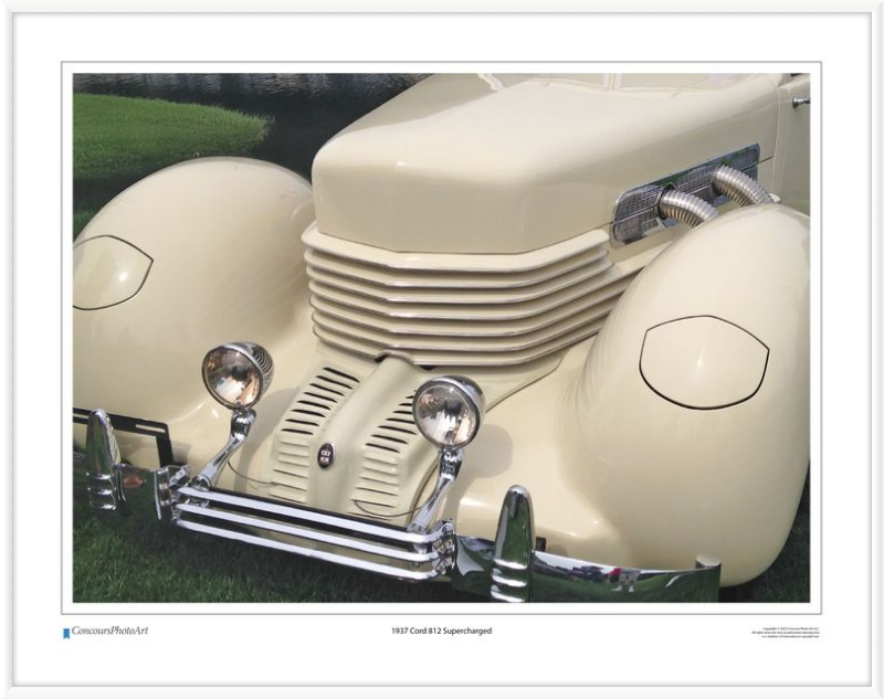 1937 Cord 812 Supercharged / CPA309A / Color Image