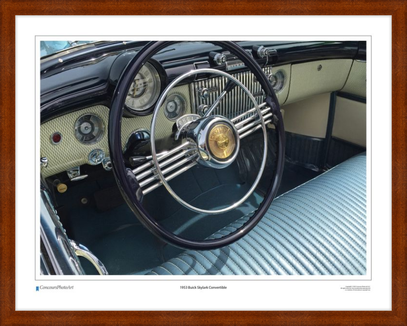 1953 Buick Skylark Convertible / CPA606A / Color Image