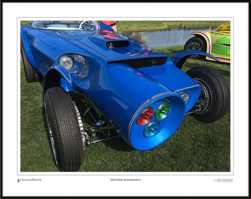 1959 Ed Roth "Outlaw" / CPA510C / Stylized Image