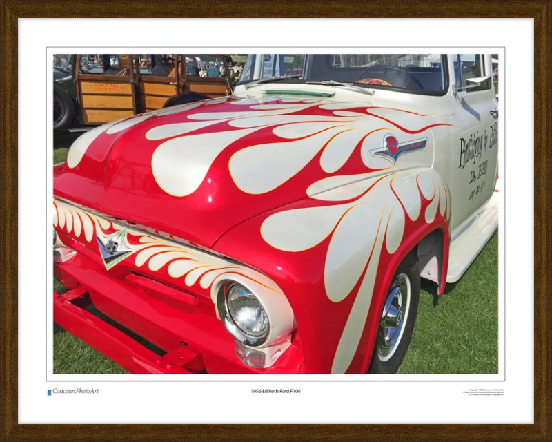 1956 Ed Roth Ford F100 / CPA504A / Color Image