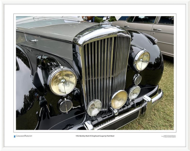 1952 Bentley Mark VI Drophead Coupe by Park Ward / CPA114A / Color Image