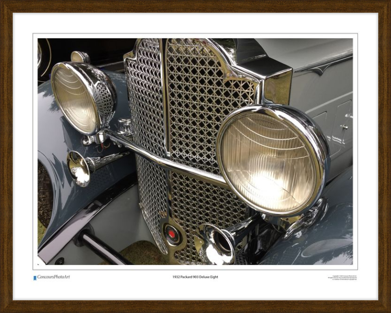 1932 Packard 903 Deluxe Eight / CPA312A / Color Image