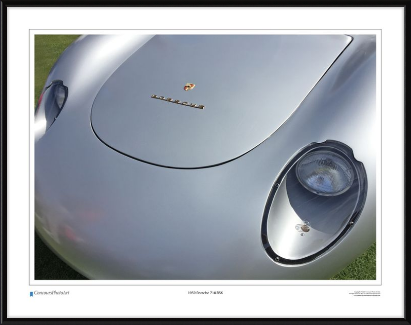 1959 Porsche 718 RSK / CPA212A / Color Image