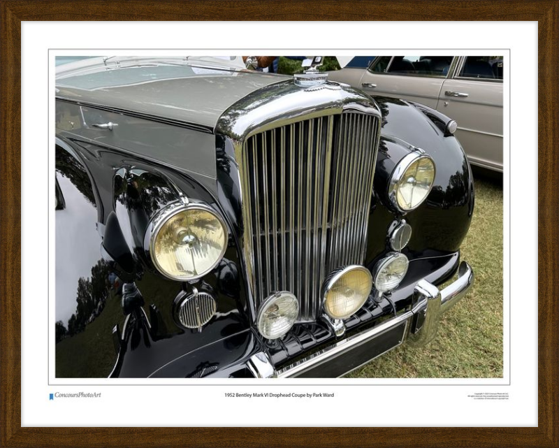 1952 Bentley Mark VI Drophead Coupe by Park Ward / CPA114A / Color Image