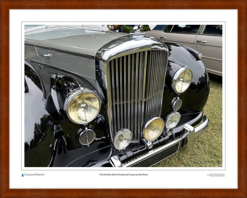 1952 Bentley Mark VI Drophead Coupe by Park Ward / CPA114A / Color Image