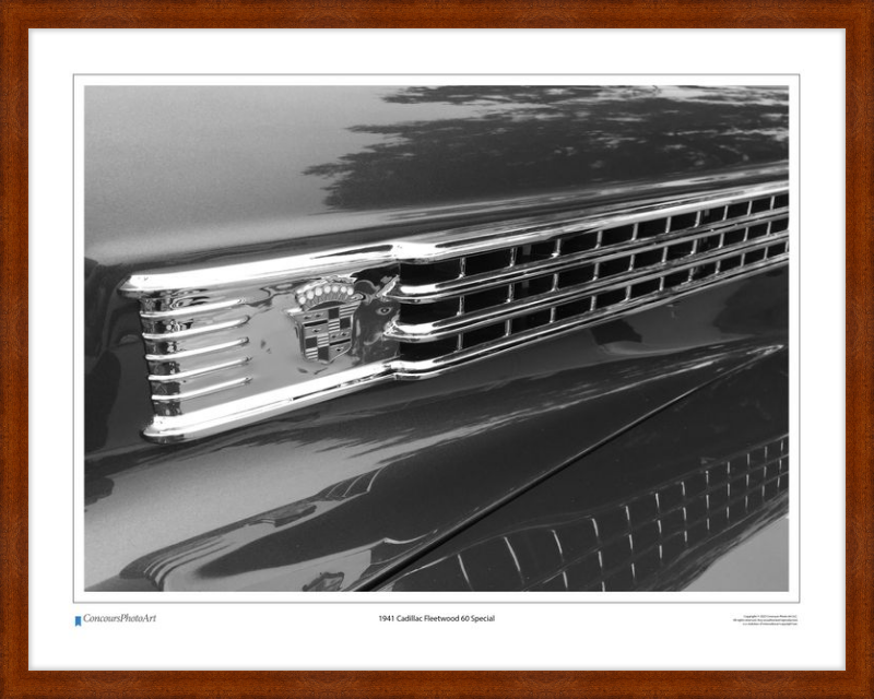 1941 Cadillac Fleetwood 60 Special / CPA305B / Black and White