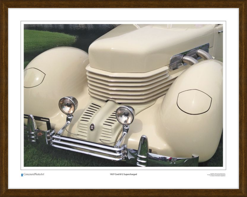 1937 Cord 812 Supercharged / CPA309A / Color Image