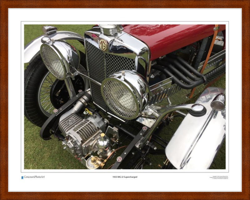 1933 MG J2 Supercharged / CPA101A / Color Image