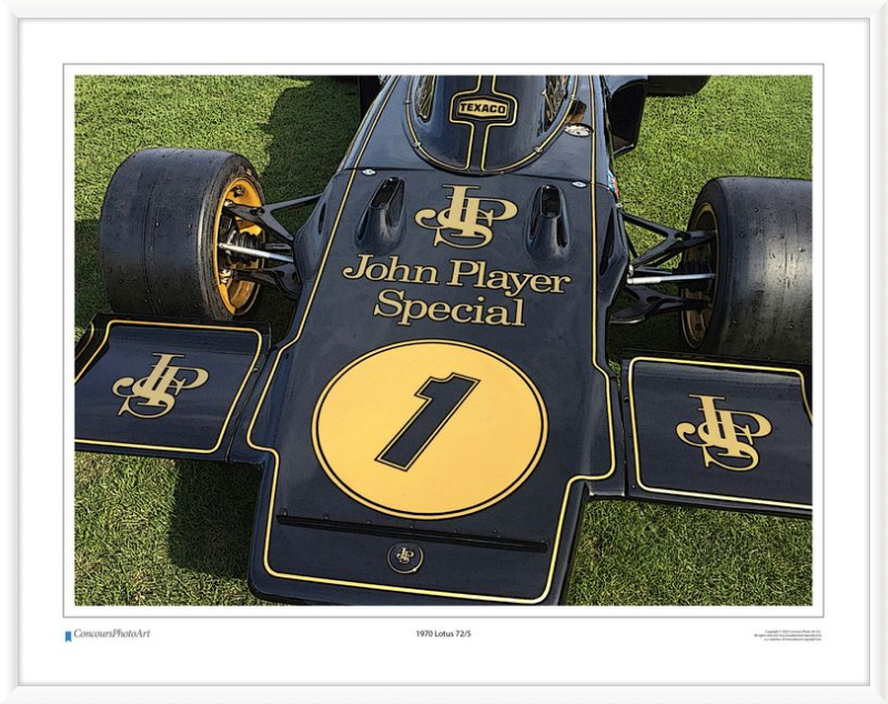 1970 Lotus 72/5 / CPA405C / Stylized Image