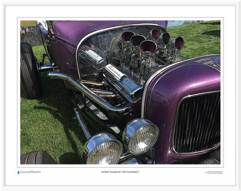 1962 Ed Roth "Tweedy Pie" / CPA506C / Stylized Image