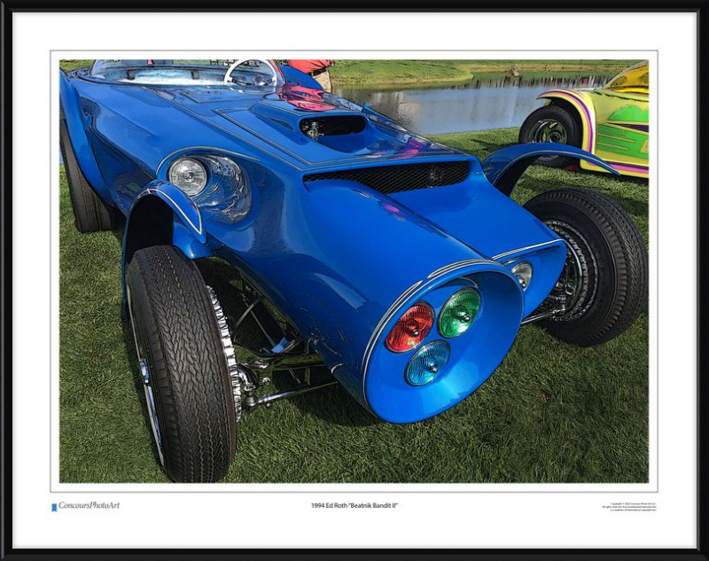 1959 Ed Roth "Outlaw" / CPA510C / Stylized Image