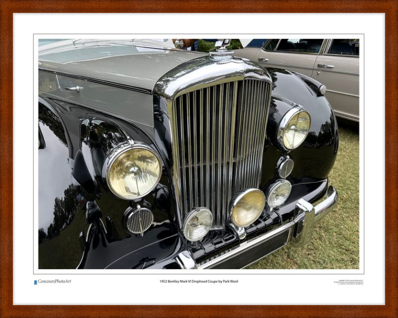 1952 Bentley Mark VI Drophead Coupe by Park Ward / CPA114A / Color Image