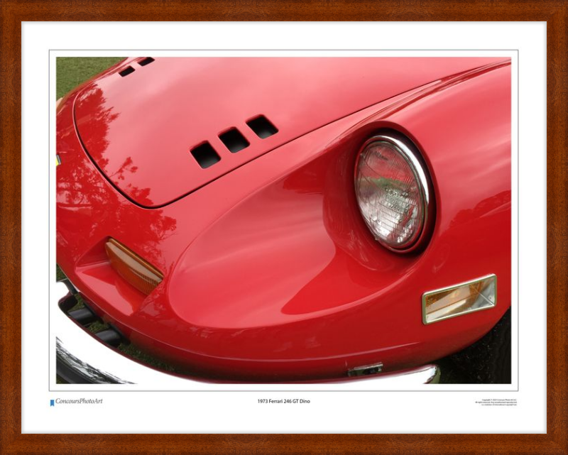 1973 Ferrari 246 GT Dino / CPA208A / Color Image