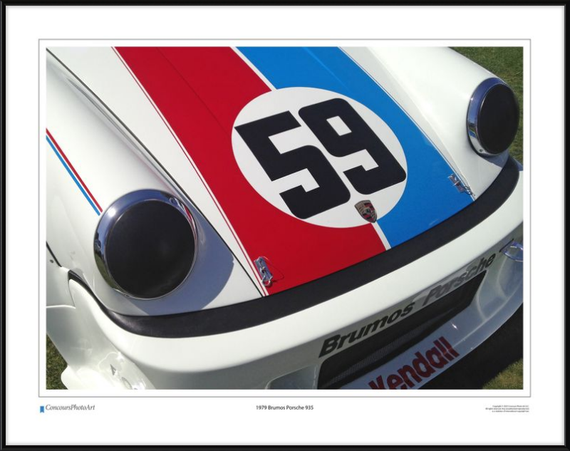 1979 Brumos Porsche 935 / CPA401A / Color Image